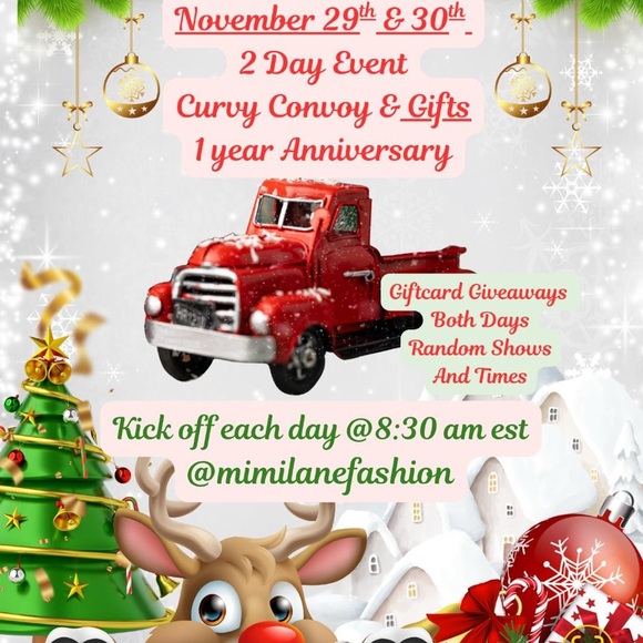 Curvy Convoy 2 Day Festival Anniversary 11/29 & 11/30 I go live 11/30 11AM ET - Picture 1 of 3